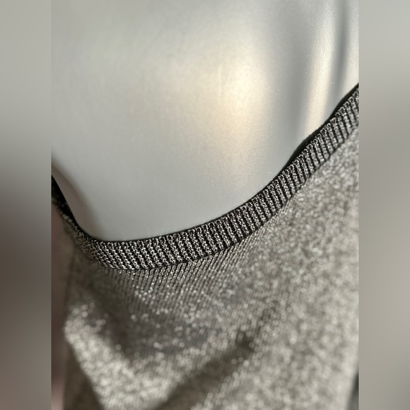 RtA Metallic One Shoulder Sweater Size Large - Picture 6 of 9